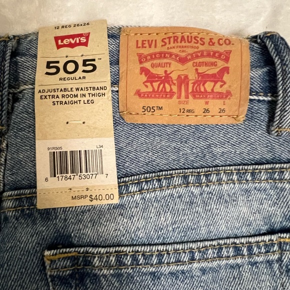Levi’s 505 Regular Vintage Straight Leg. - Picture 3 of 8